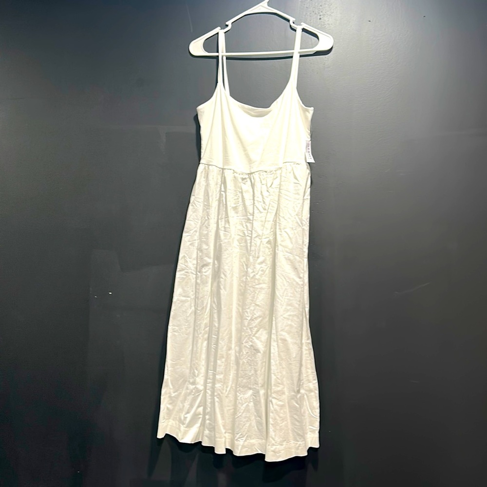 White summer dress
